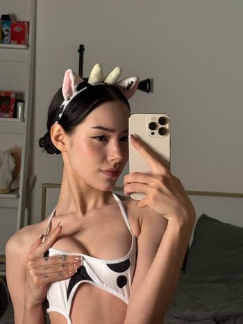 Full leaked Cow maid cow bikini cosplay private onlyfans photo