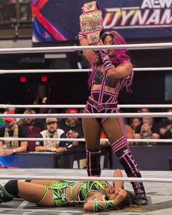 Full leaked Sasha banks page private onlyfans photo